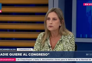 María del Carmen Alva: El TC era manejado por Martín Vizcarra