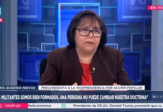 María Eugenia Nievas: Somos militantes bien formados en Acción Popular