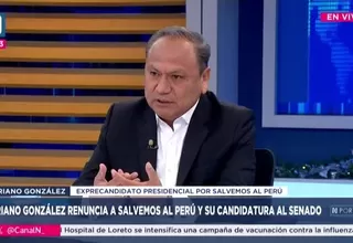 Mariano González: Antauro Humala ha conversado con Salvemos al Perú para ir al Senado