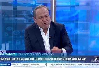 Mariano González: El enfoque de la seguridad ciudadana ya se agotó