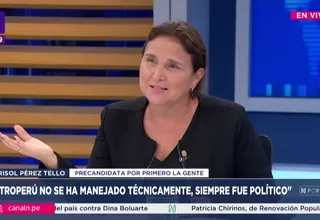 Marisol Pérez Tello: Yo no integraría el gabinete de José Jerí
