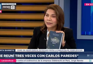 Marita Barreto: Es un ataque al equipo porque llevamos los casos emplemáticos