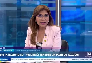 Marleny Arminta: Interpelar a un ministro no significa sacarlo