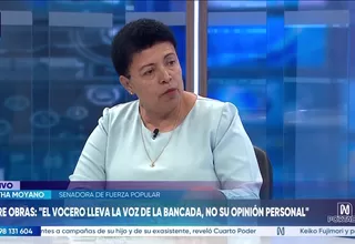 Martha Moyano: No se termina de entender que esta bicameralidad no es la de los 80