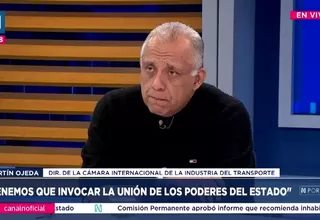 Martín Ojeda: El objetivo común es la lucha contra las extorsiones