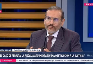 Martín Salas: La fiscal Peralta sí contaría con los arraigos necesarios