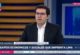 Martín Valencia: Lima solo tiene 21 horas de continuidad de agua potable en promedio