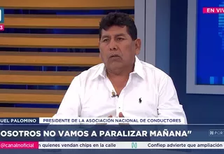 Miguel Palomino: Tenemos miedo de seguir trabajando 