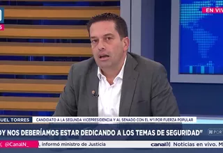 Miguel Torres: La vacancia no es un camino que deba darse