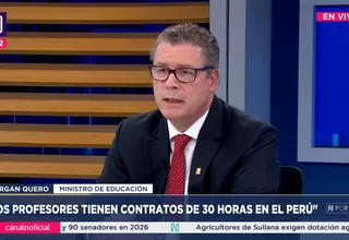 Morgan Quero: Hoy cada vez más jóvenes logran concluir la secundaria