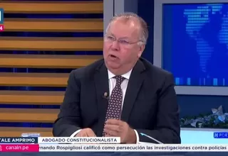 Natale Amprimo: El Congreso debió limpiar íntegramente el Ministerio Público