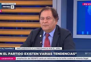 Neptalí Ramírez: En el APRA existen varias tendencias