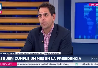 Omar Awapara: La gira nacional de Jerí lo proyecta políticamente más allá de su mandato