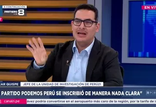 Óscar Quispe: Quero otorgó licenciamiento al Instituto Encus