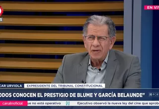 Óscar Urviola: Es correcto que el TC haya llamado la atención al abogado de Inés Tello