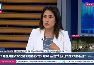 Paola Lazarte: Perú ha sido uno de los pocos países que no extendió su red ferroviaria