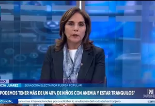 Patricia Juárez: Yo creo que Rafael López Aliaga debería recibir las credenciales y juramentar