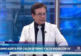 Percy Minaya: Tuvimos peste bubónica por el intenso calor de 1998
