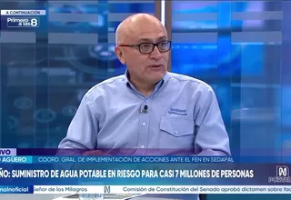 Polo AGuero: Estamos implementando nuestro plan de acción para garantizar que no va a haber problemas con el abastecimiento de agua