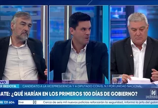¿Qué harían en los primeros 100 días de Gobierno?