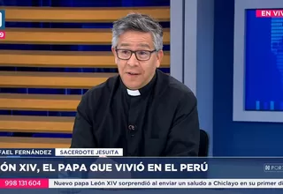 Rafael Fernandez: Me ha soprendido la elección del papa León XIV pero me alegro