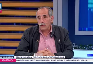 Ricardo Burga: Julio Chávez debe tener entre 50 y 58 delegados