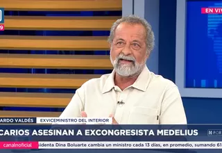 Ricardo Valdés sobre la inseguridad: "Vamos 275 muertos al cierre de enero"