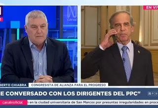 Roberto Chiabra: Mi partido Unidad y Paz consiguió inscripción