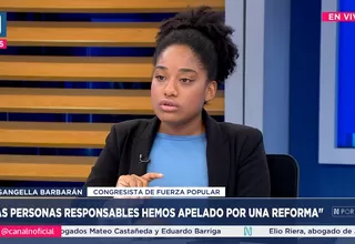 Rosangella Barbarán: La pensión mínima fue fijada por el MEF, no por el Congreso 