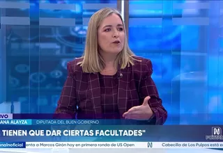 Rossana Alayza: La bancada el Buen Gobierno está decepcionada de este gabinete