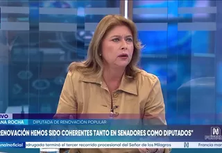 Roxana Rocha: No hay una coalición o una alianza con Fuerza Popular