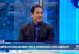 Salvador Heresi: El problema es las dos versiones de país que se han enfrentado