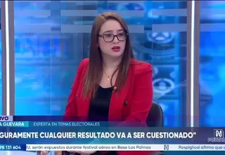 Silvia Guevara: Seguramente cualquier resultado de las elecciones será cuestionado