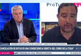 Tito Alegría: Cancelación de rutas es consecuencia directa del cobro de la TUUA