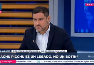 Tito Alegría: Machu Picchu es un legado, no un botín