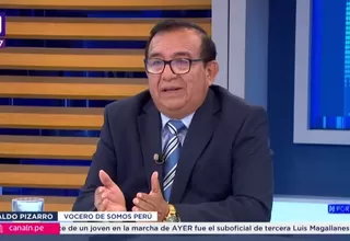 Uvaldo Pizarro: En Somos Perú confiamos en José Jerí