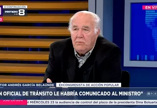 Víctor Andrés García Belaúnde: El ministro Santiváñez no debe estar ni un minuto más