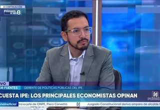 Víctor Fuentes analiza la encuesta a economistas sobre propuestas de los candidatos Sánchez y Fujimori