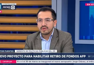 Víctor Fuentes analiza el impacto sobre posible nuevo retiro de AFP