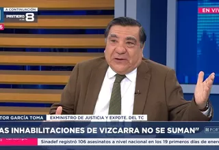 Víctor García Toma: El TC determinó que un ciudadano puede recibir pensión y una remuneración