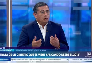 Virgilio Hurtado: El candidato Rafael López Aliaga no está postulando a la alcaldía de Lima, está postulando a primer regidor