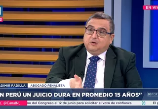 Vladimir Padilla: Hay temor de cambiar a los fiscales