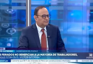 Walter Gutiérrez: La situación de Petroperú es doblemente inconstitucional