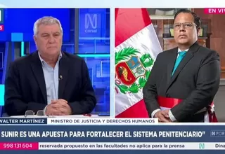 Walter Martinez: La nueva Superintendencia de Internamiento y Resocialización "modernizará" el sistema penitenciario