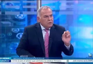 Wilber Medina: Le expresé a López Aliaga que sus declaraciones fueron inoportunas