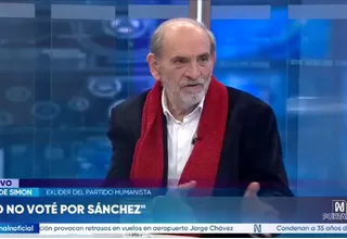 Yehude Simon: No voté por Roberto Sánchez