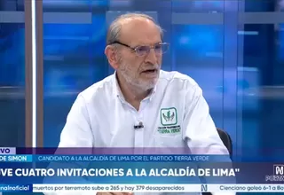 Yehude Simon: Proponemos crear un centro metropolitano de atención para ubicar los 100 puntos rojos del crimen