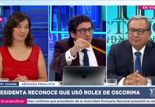 Abogada Romy Chang y congresista Carlos Anderson comentan declaración de Boluarte sobre sus Rolex