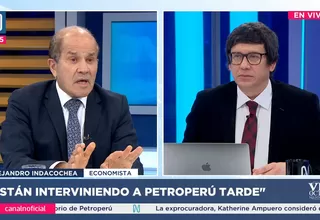 Alejandro Indacochea: Están interviniendo Petroperú tarde