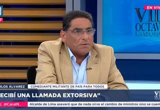 Carlos Álvarez: Tenemos un Congreso que da lastima